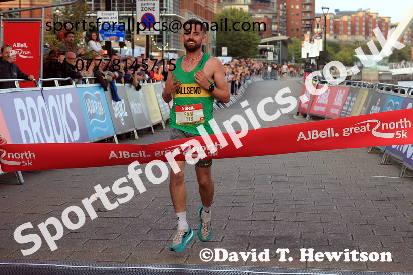 The 2026 AJ Bell Great North 5k, Newcastle Quayside. Photo: David T. Hewitson/Sports for All Pics